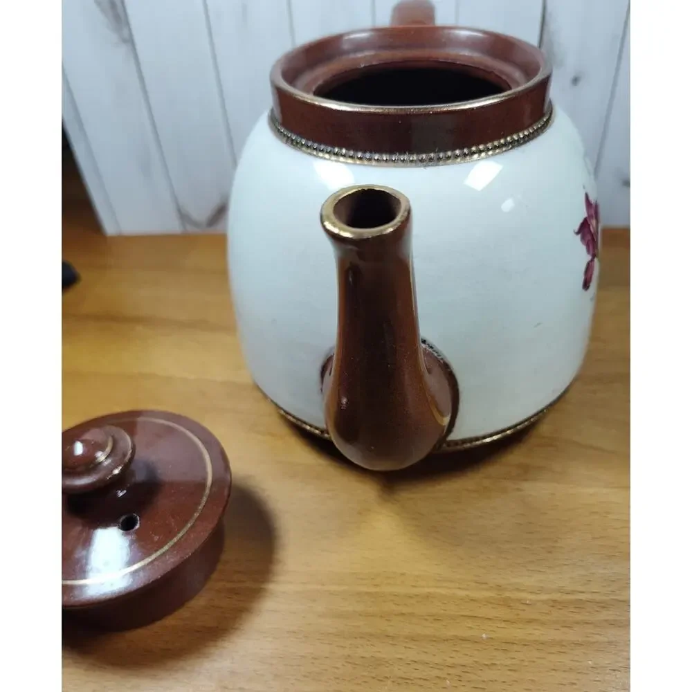 S Johnson Ltd of Burslem Britannia Pottery England Teapot